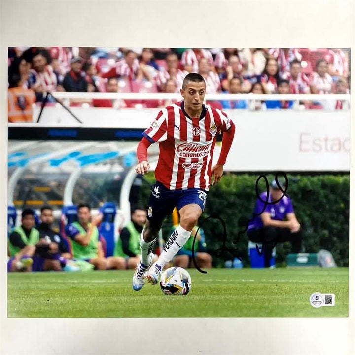 Roberto Alvarado signed Guadalajara 11x14 photo autograph Mexico ~ Beckett BAS