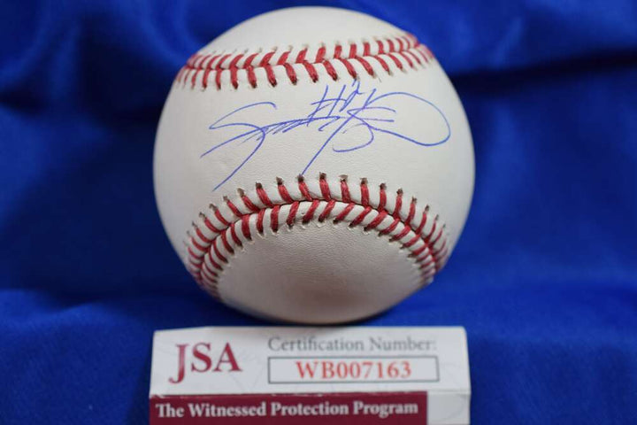 Sammy Sosa JSA Coa Autograph Major League Signed Baseball