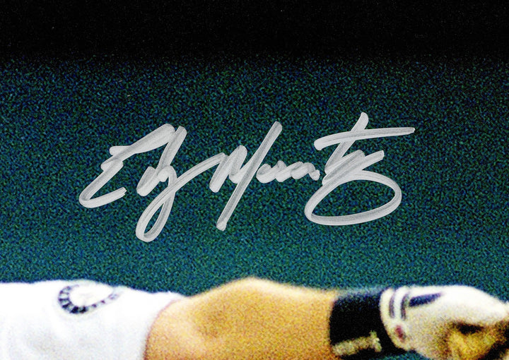 Edgar Martinez Signed Framed 16x20 Photo Mariners The Double Beckett BAS Witness