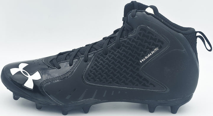 Michael Penix Jr Auto Black Under Armour Team Fierce MC Cleats Falcons Size 12