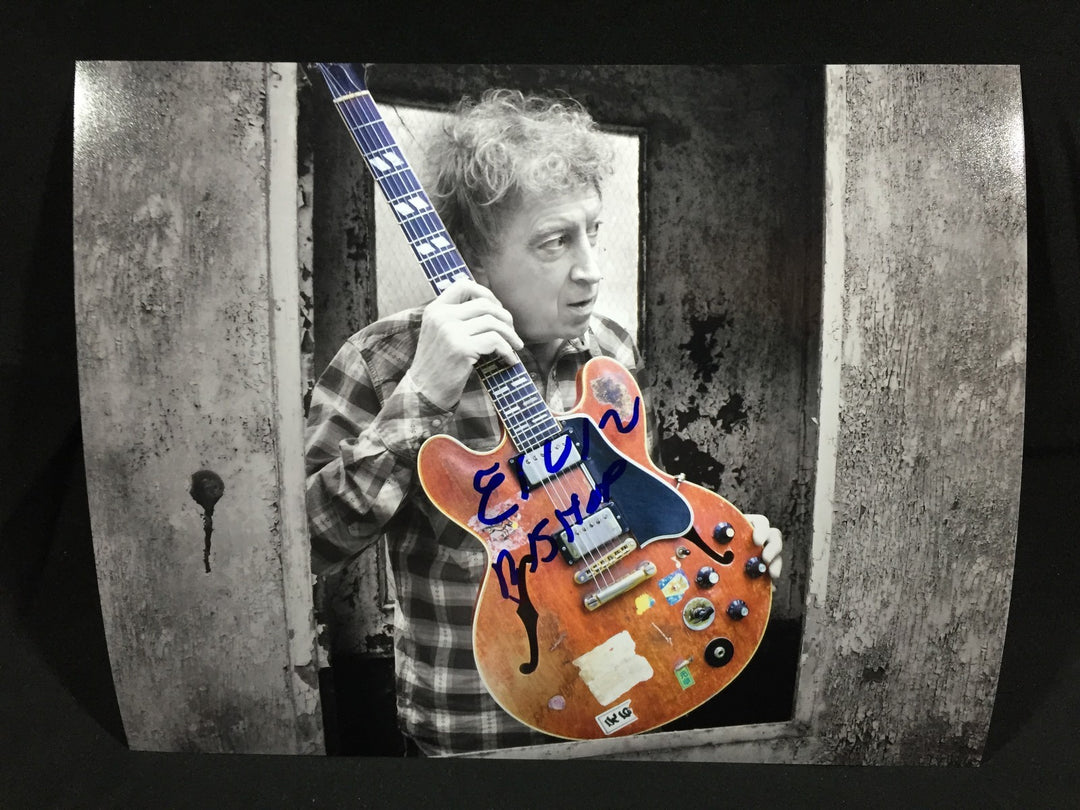 ELVIN BISHOP SIGNED AUTOGRAPHED 8X10 PHOTO PAUL BUTTERFIELD BLUES BAND COA