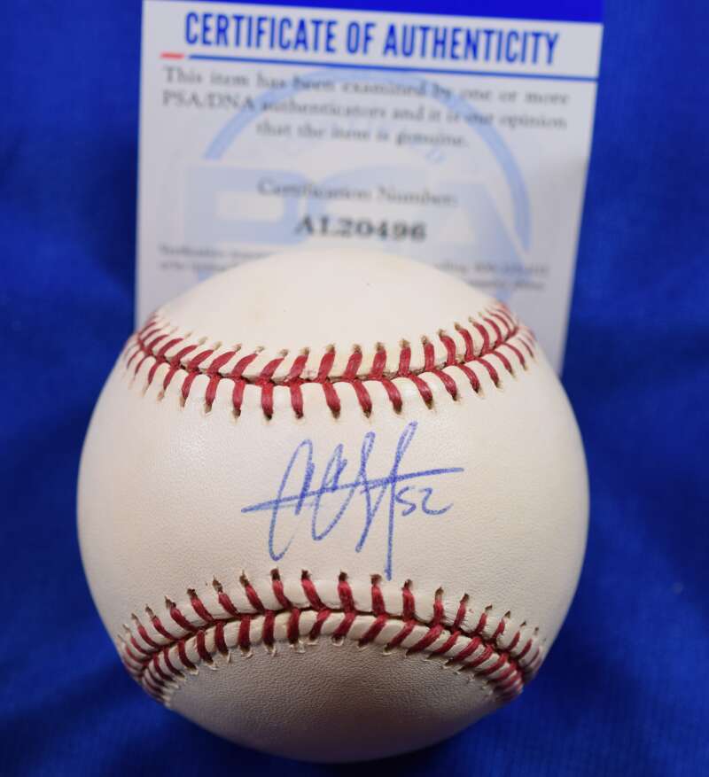 C.C. Sabathia PSA DNA Coa Autograph Major League OML Signed Baseball