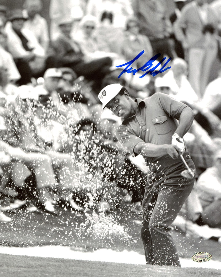 Lee Elder Autographed Signed 8x10 Photo Sand Shot MCS Holo