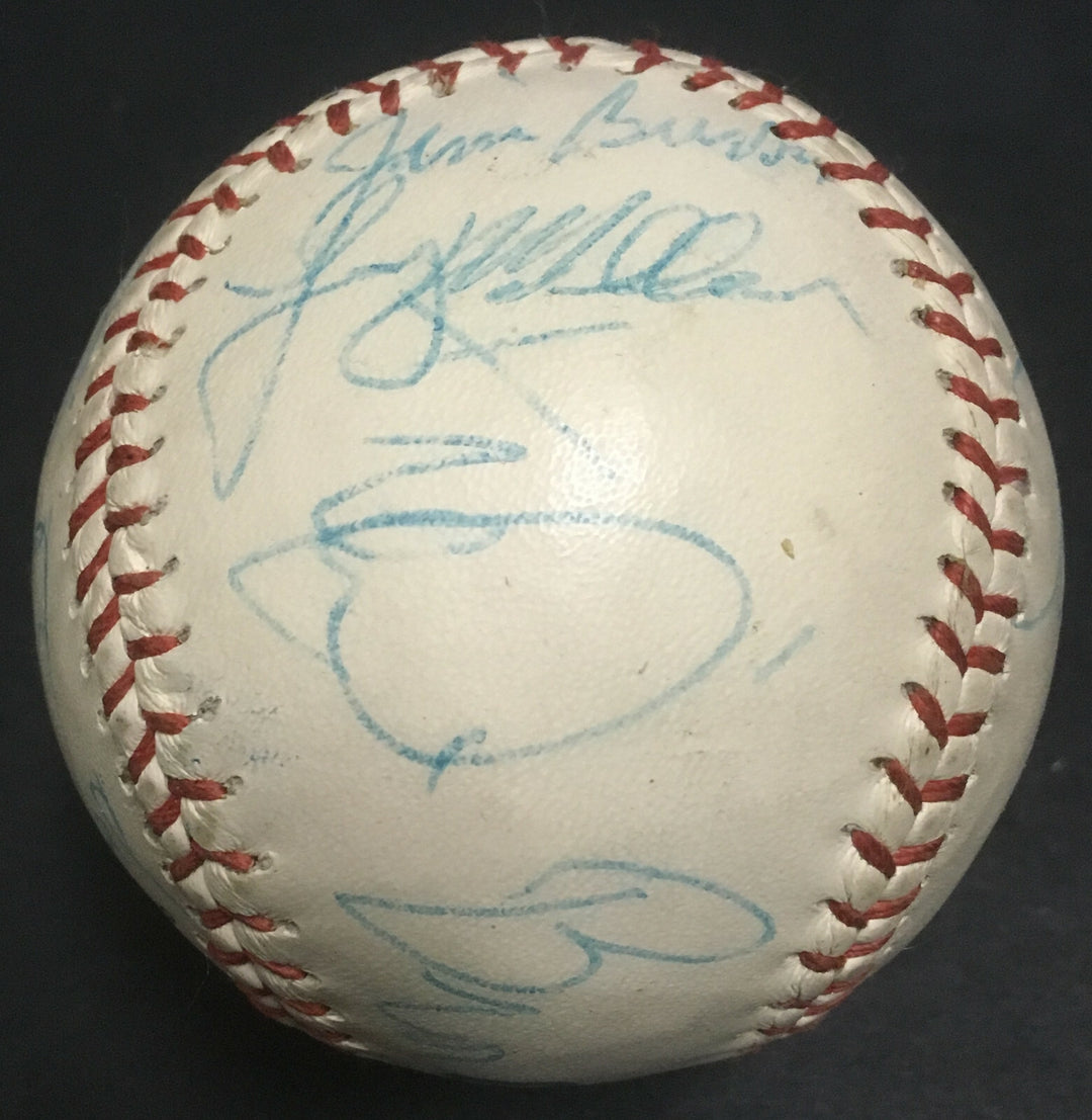 1979 Mariners Red Sox signed baseball 14 auto Bill Mazeroski Jonny Pesky COA