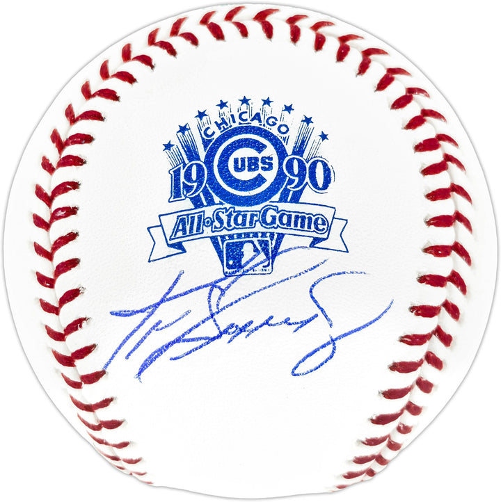 Ken Griffey Jr. Auto Official 1990 ASG Logo Baseball Mariners First ASG Beckett