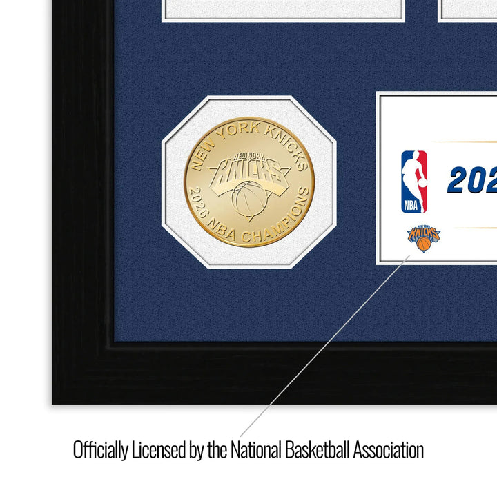 New York Knicks 2026 Road to the NBA Championship Bronze Coin Ticket Collection