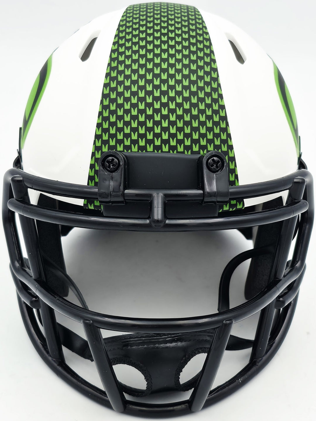 Brian Blades Signed Seahawks Lunar Eclipse White Speed Mini Helmet MCS Holo