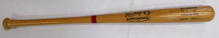 Pete Rose Signed Rawlings Adirondack Bat Cincinnati Reds Beckett #BV12114