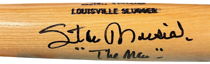 Stan “The Man” Musial signed Louisville Slugger Eng Player Model 125 Bat-Beckett