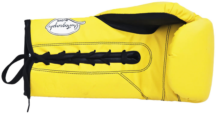 Michael B. Jordan Signed Yellow Reyes Boxing Glove Left Handed LH Beckett Wit