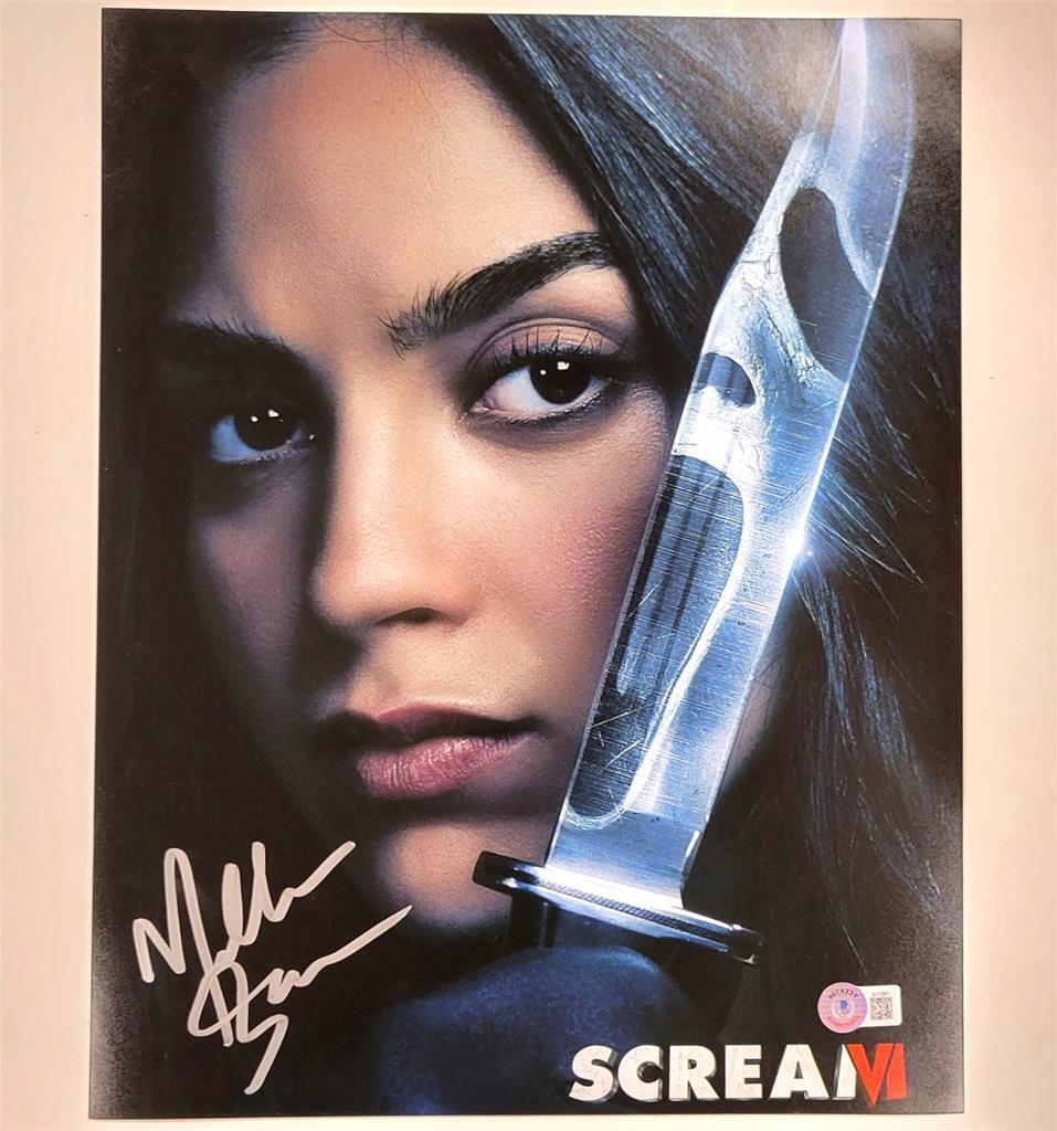 Melissa Barrera signed Scream 11x14 photo autograph ~ Beckett BAS