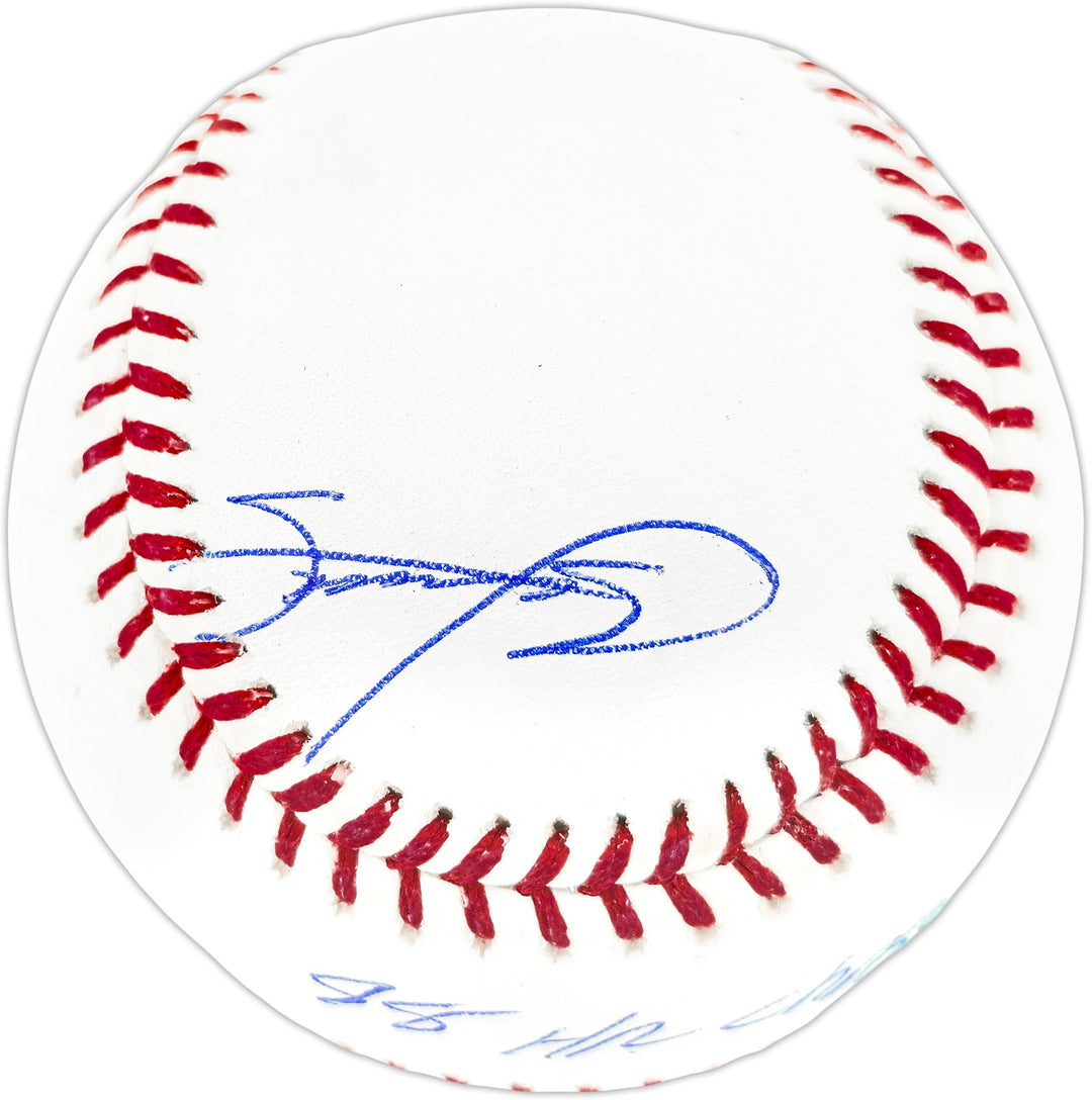 Mark McGwire & Sammy Sosa Signed Official MLB Baseball "98 HR Chase" Beckett Wit