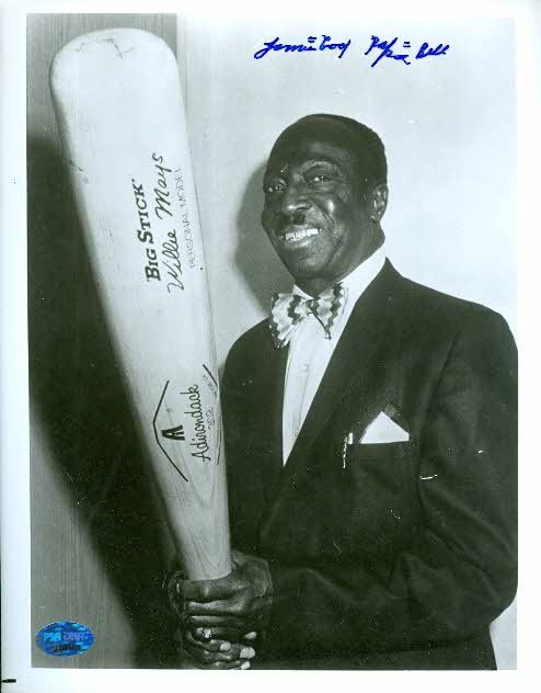 Cool Papa Bell Signed 8x10 Photo Psa/dna Autograph