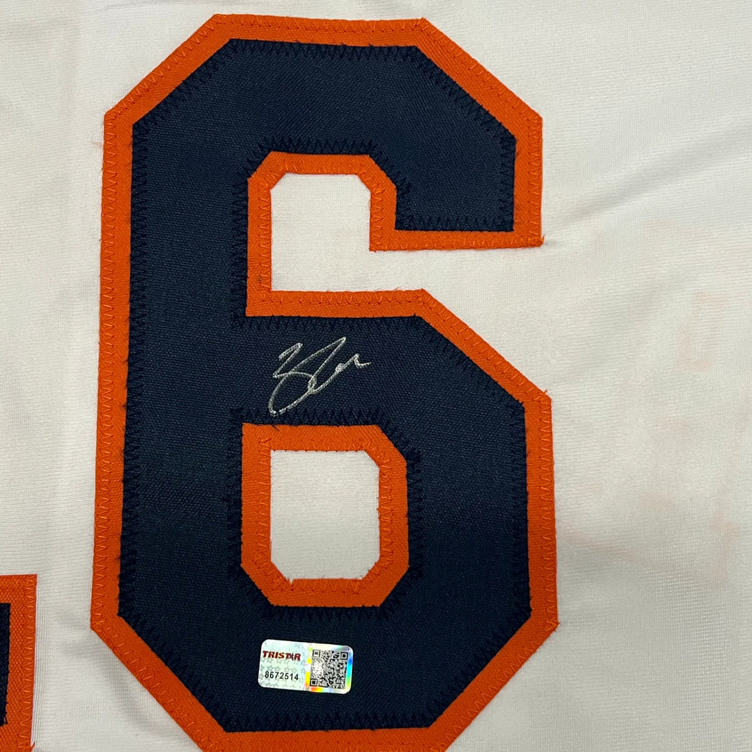 Zach Cole Signed Houston Astros Jersey TRISTAR Productions