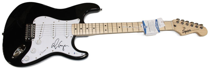 Alice Cooper Autographed/Signed Full-Size Electric Guitar Beckett Witness 59274