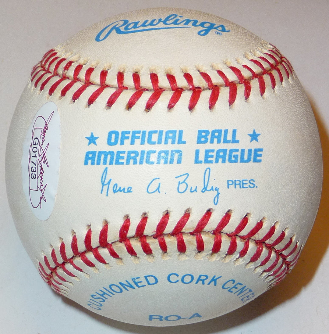 JIM THOME & RICHIE SEXSON DUAL SIGNED VINTAGE ROALB BALL CLEVELAND INDIANS JSA