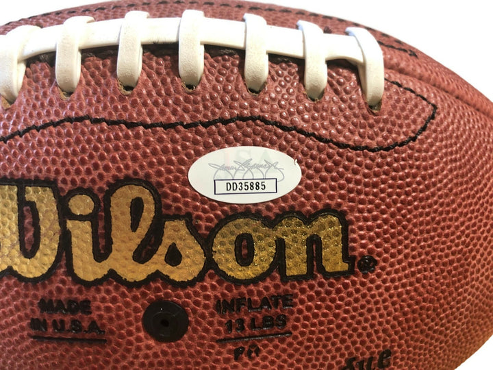 Marshall Faulk Signed Authentic NFL Football JSA COA Autograph Rams Colts La