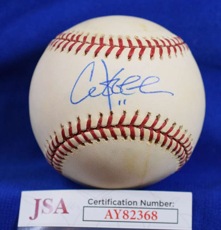 Chuck Knoblach JSA COA Autograph Major League Signed Baseball