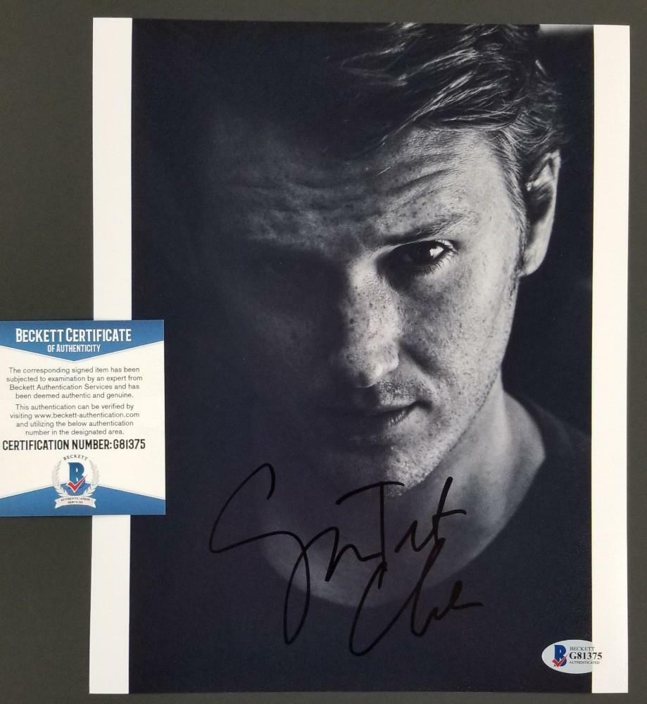 SPENCER TREAT CLARK Signed 8x10 Photo Glass Actor Autograph ~ Beckett BAS COA