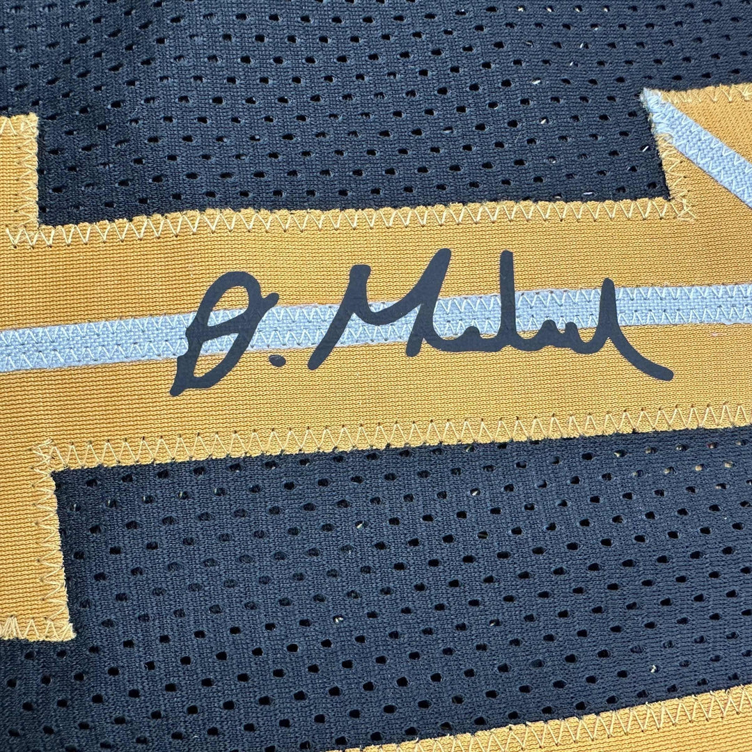 Facsimile Autographed Darius Garland Cleveland Black Reprint Jersey Size Mens XL