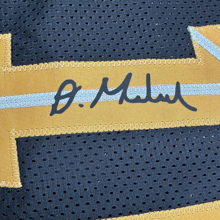 Facsimile Autographed Darius Garland Cleveland Black Reprint Jersey Size Mens XL