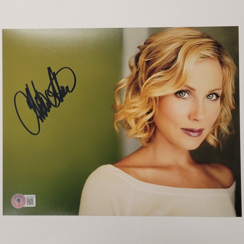 Christina Applegate signed 8x10 Photo Married With Children ~ Beckett BAS Holo