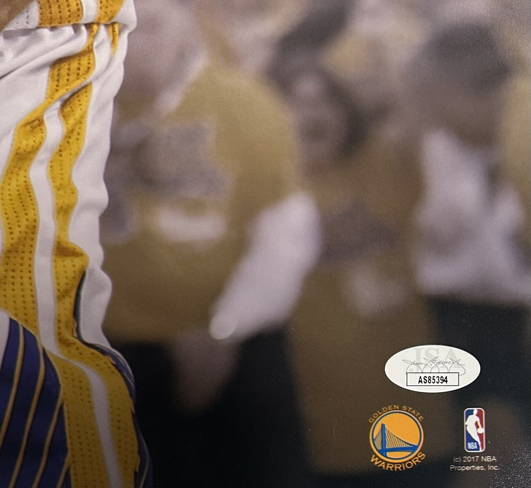 Stephen Curry Signed Framed 16x20 Steiner Photo Warriors Mint Autograph JSA COA