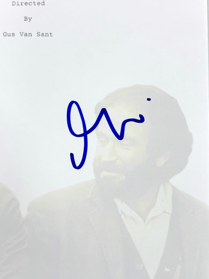 Matt Damon Autographed Good Will Hunting Script Framed Collage BAS COA Photo