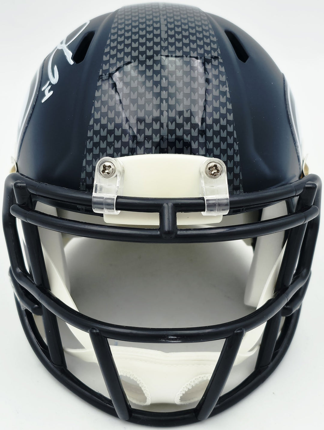 Sam Darnold Signed Seattle Seahawks Blue Speed Mini Helmet Beckett Witness