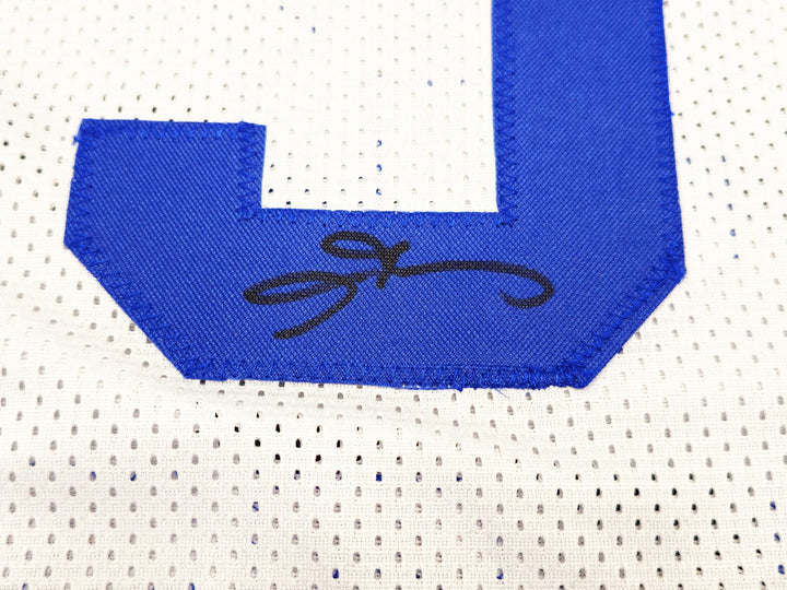 Philadelphia 76ers Allen Iverson Signed White All Star Jersey Beckett Wit