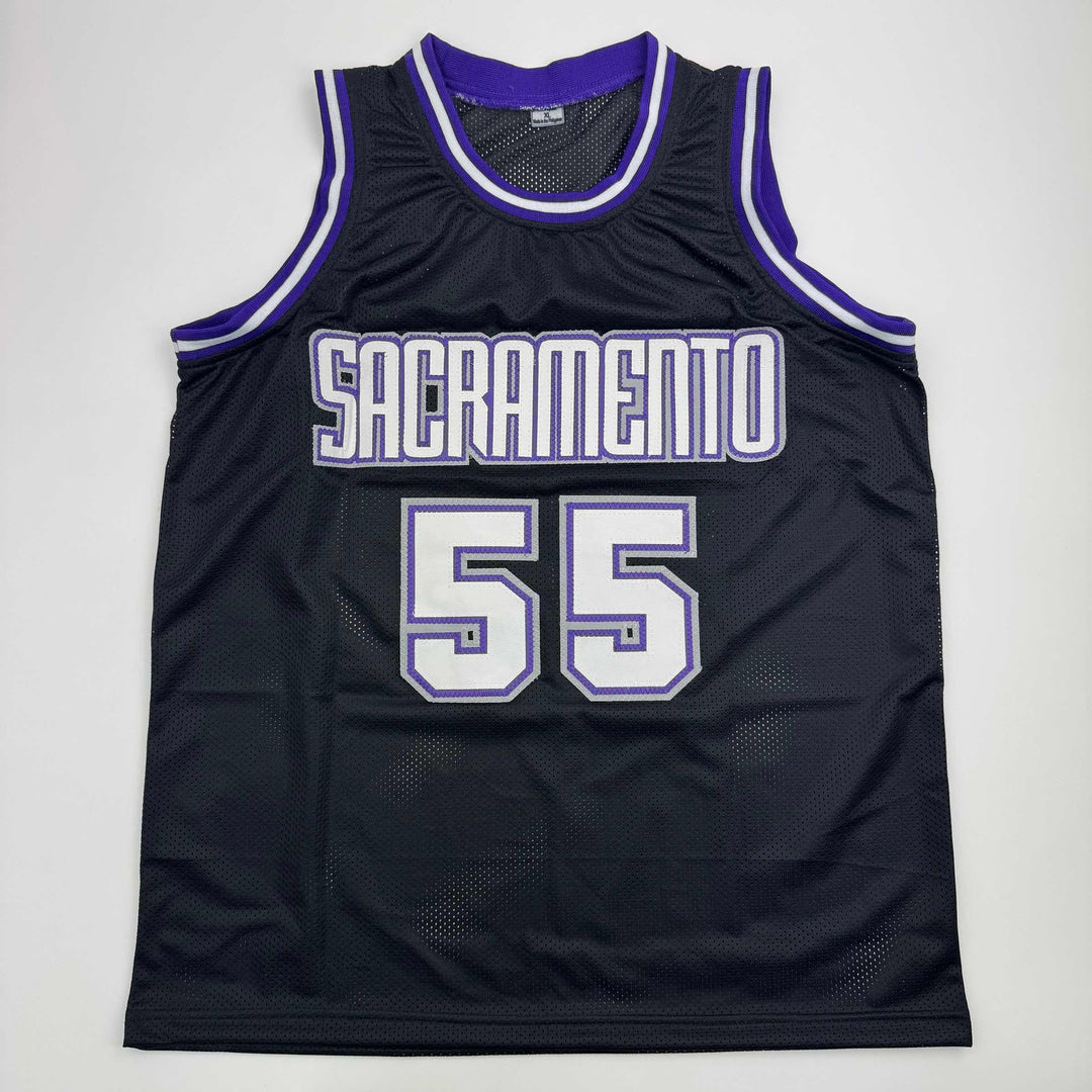 Autographed/Signed JASON WILLIAMS Sacramento Black Basketball Jersey PSA/DNA COA