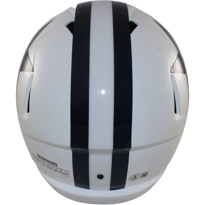 Dak Prescott Autographed/Signed Dallas Cowboys F/S TB 60-63 Helmet Beckett 56339