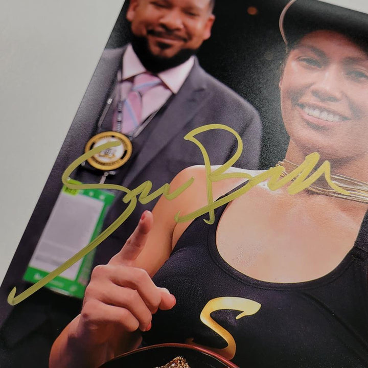 Seniesa Estrada signed Boxing 8x10 photo #2 autograph (B) ~ Beckett BAS Holo
