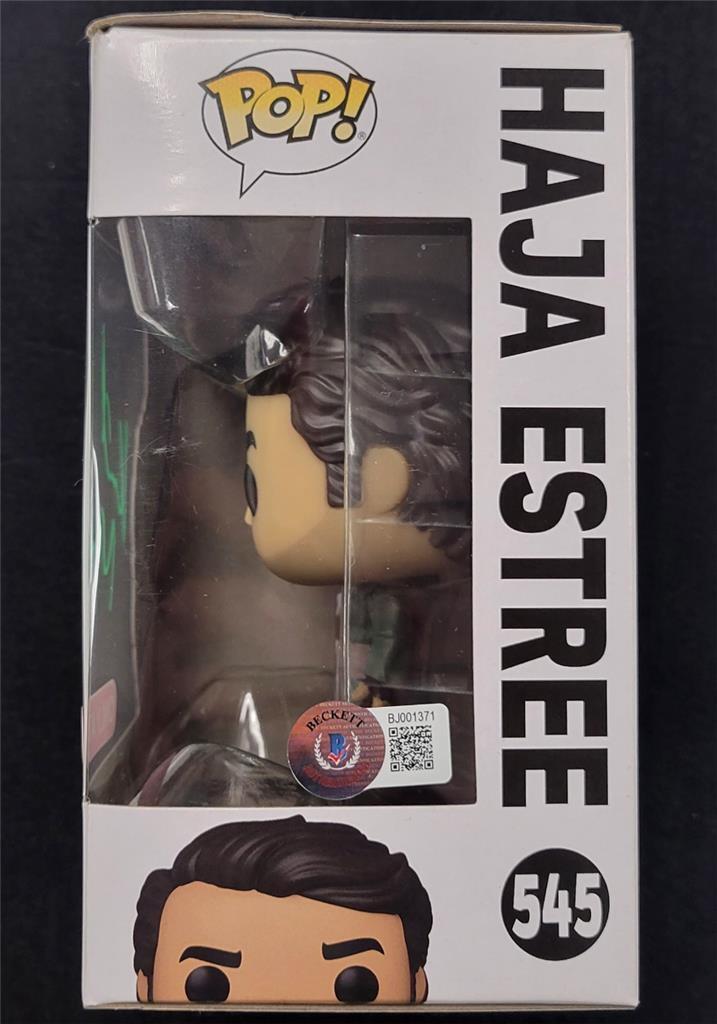 Kumail Nanjiani signed Haja Estree Funko Pop! Star Wars autograph ~ Beckett BAS