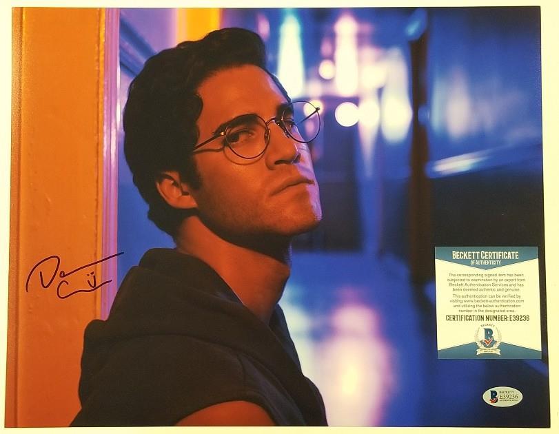 DARREN CRISS Signed 11x14 Photo American Crime Story Auto ~ Beckett BAS COA