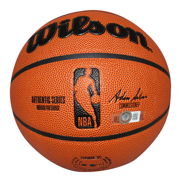 Ja Morant Autographed/Signed Memphis Grizzlies Basketball Beckett 40805