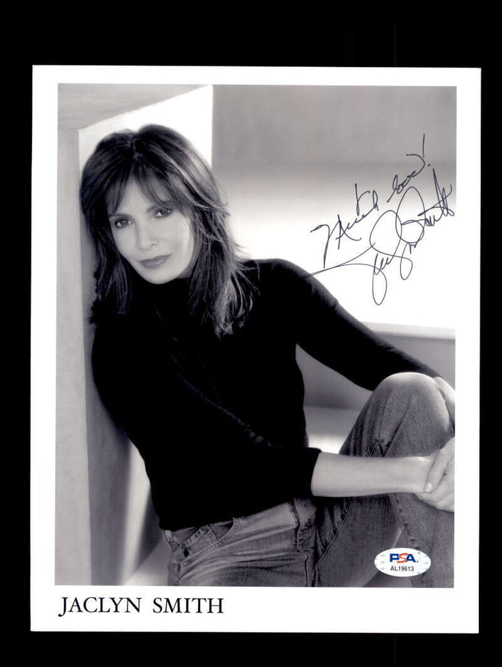 Jaclyn Smith PSA DNA Coa Signed 8x10 Photo Autograph 2