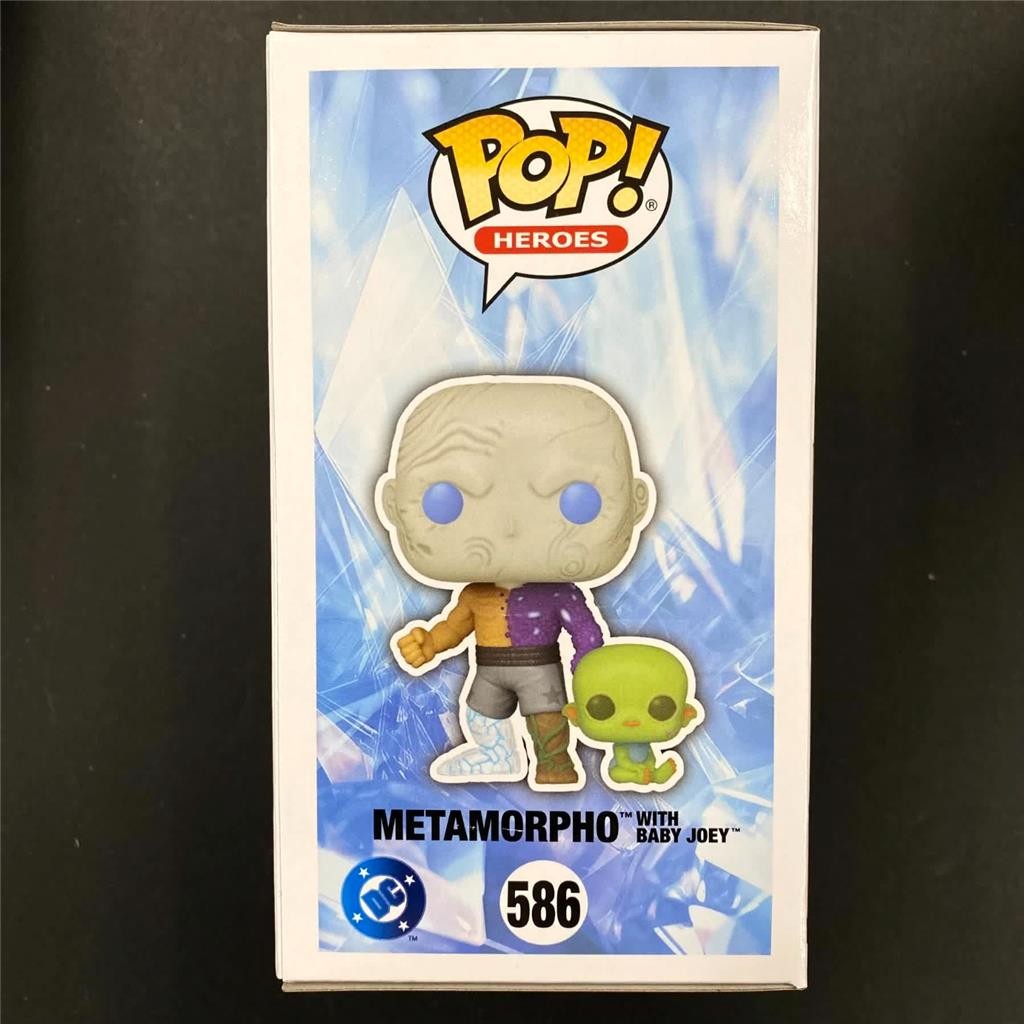 Anthony Carrigan signed Metamorpho Superman Funko Pop 586 autograph Beckett BAS
