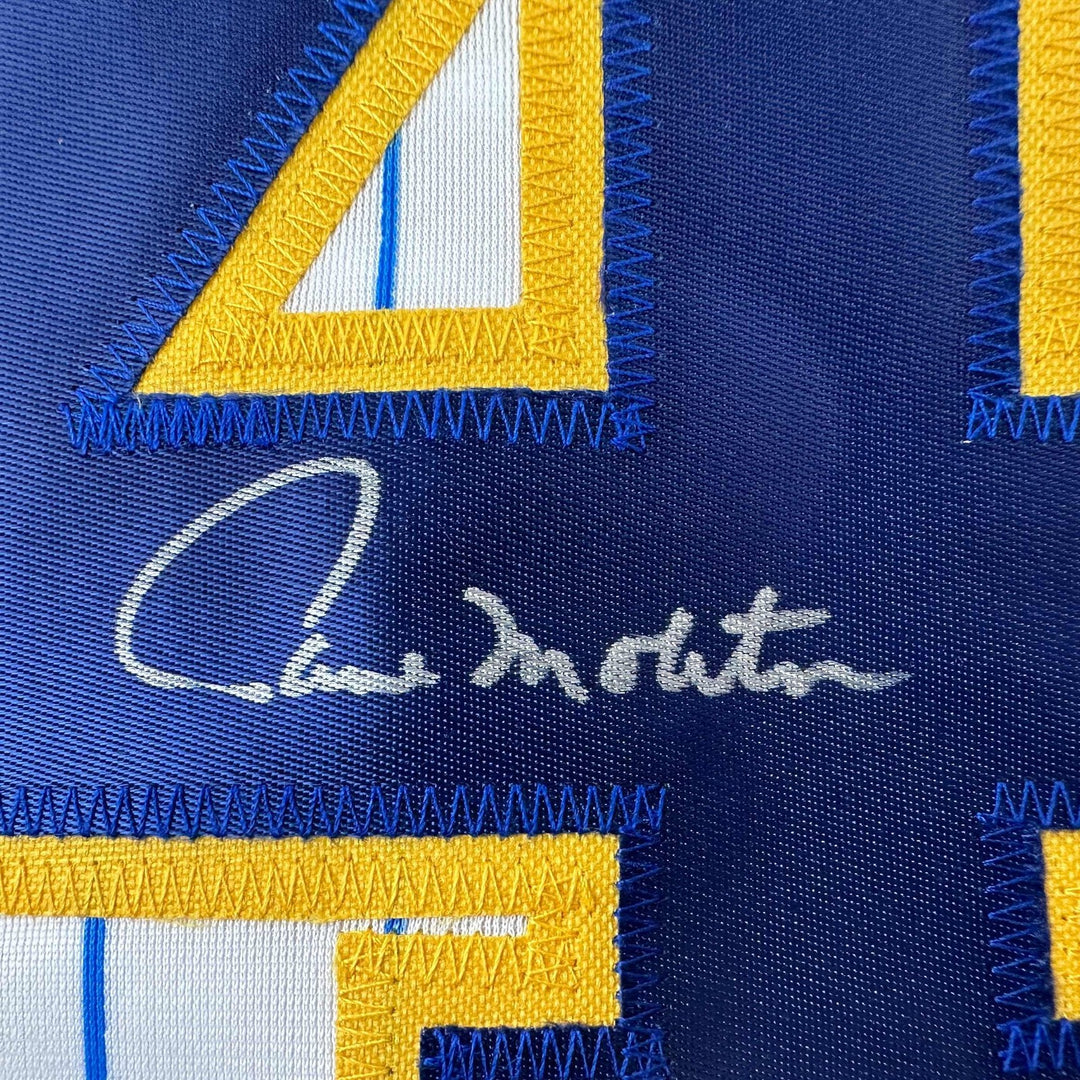 Autographed/Signed Paul Molitor Milwaukee Pinstirpe Jersey Beckett COA