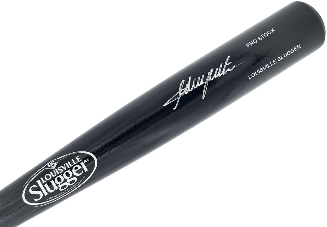 Adrian Beltre Signed Black L Slugger Pro Stock Baseball Bat Rangers Beckett Wit