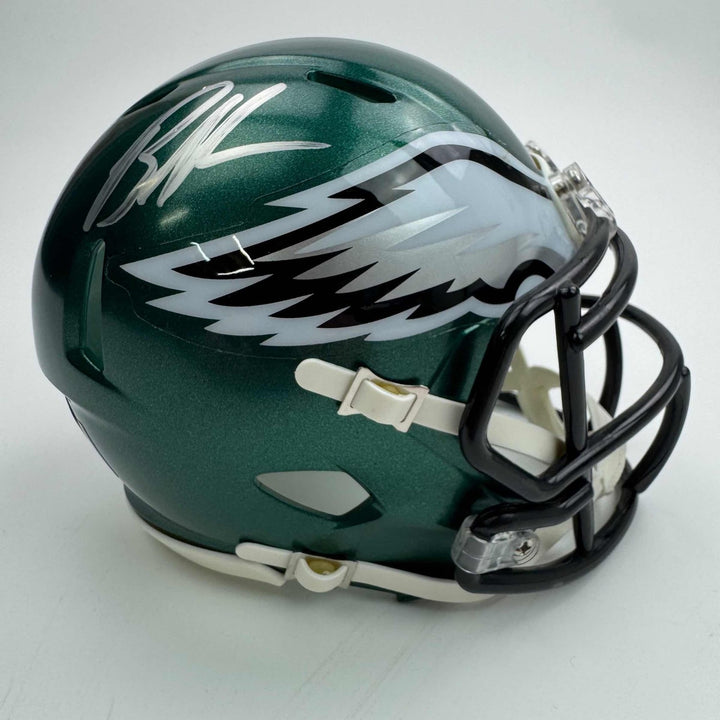 Autographed/Signed Brandon Graham Philadelphia Eagles Mini Helmet JSA COA