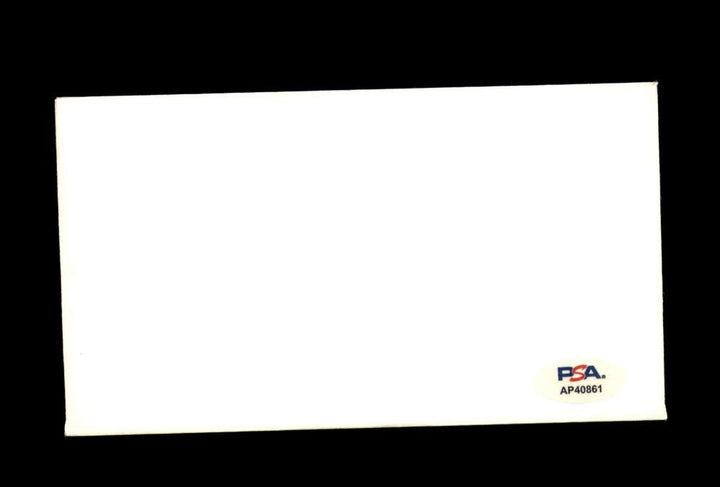 Mark Clayton Dan Marino PSA DNA Signed FDC 1984 First Day Cover Passing Record