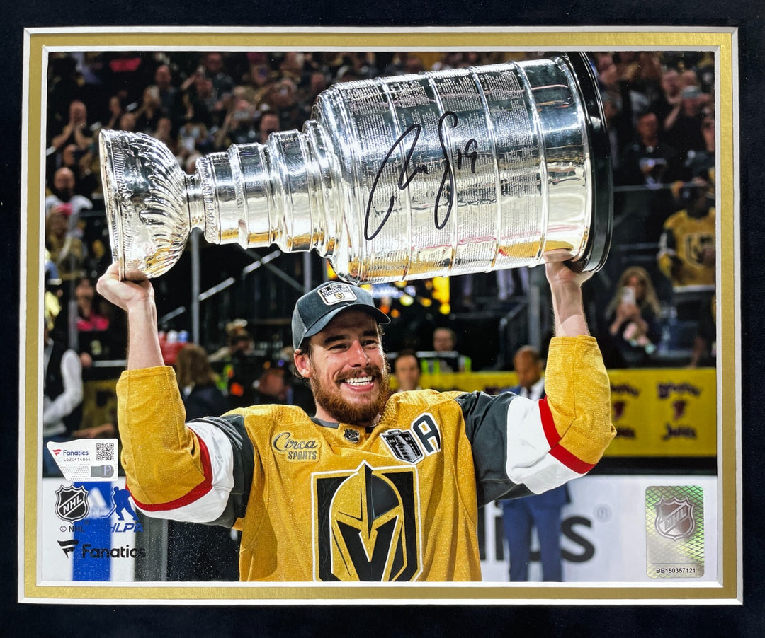 Marchessault Karlsson Smith Signed Framed Vegas Golden Knights Misfits 8x10 COA