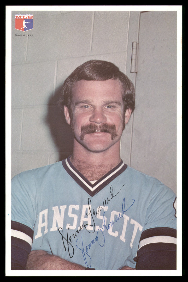Royals Auto 15 Count Lot of 6x9 Team Issued Photos All Different Al Cowens McRae