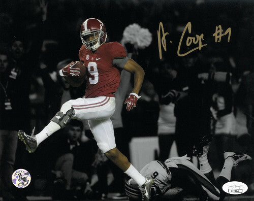 Amari Cooper signed Alabama Crimson Tide Spotlight 8X10 Photo #9 - JSA Hologram