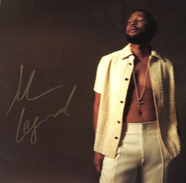 John Legend signed LEGEND Act 1/ 2 10.5X10.5 Art Card/Album/Double LP FRAMED COA