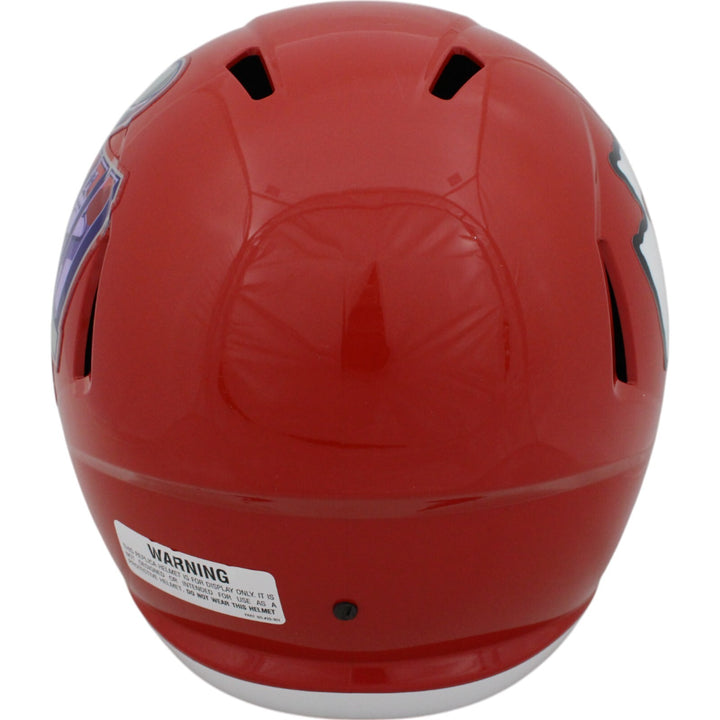Kansas City Chiefs New In Box Super Bowl XLVIII Full Size Replica Helmet 48974