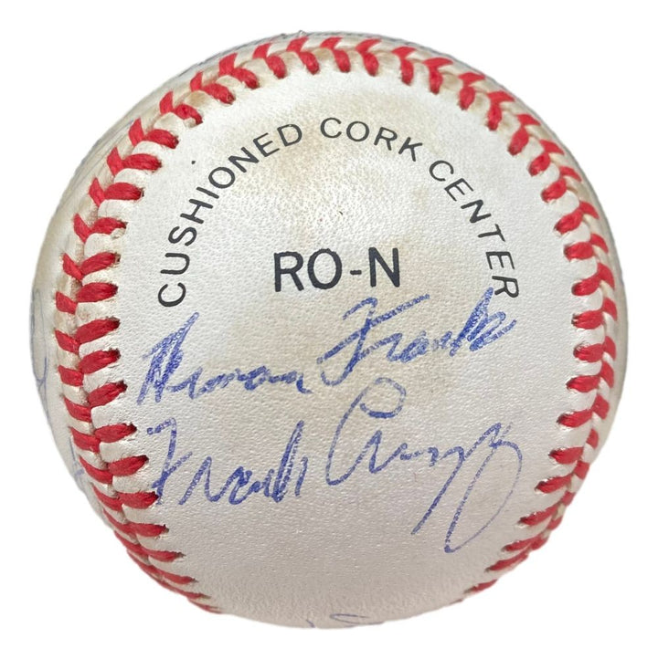 1968 San Francisco Giants Team Signed NL Baseball Willie Mays & More PSA/DNA LOA