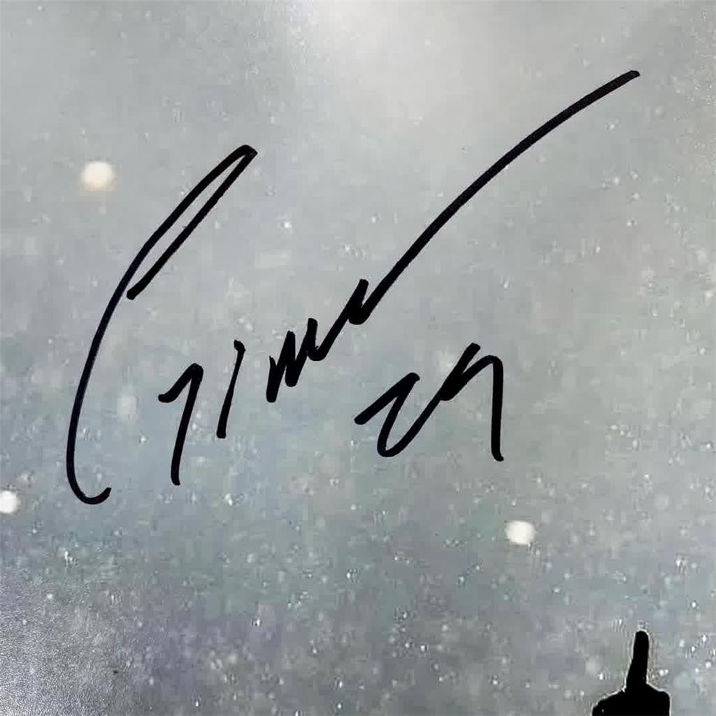 Santiago Gimenez signed 11x14 photo autograph Mexico Feyenoord Milan Beckett BAS