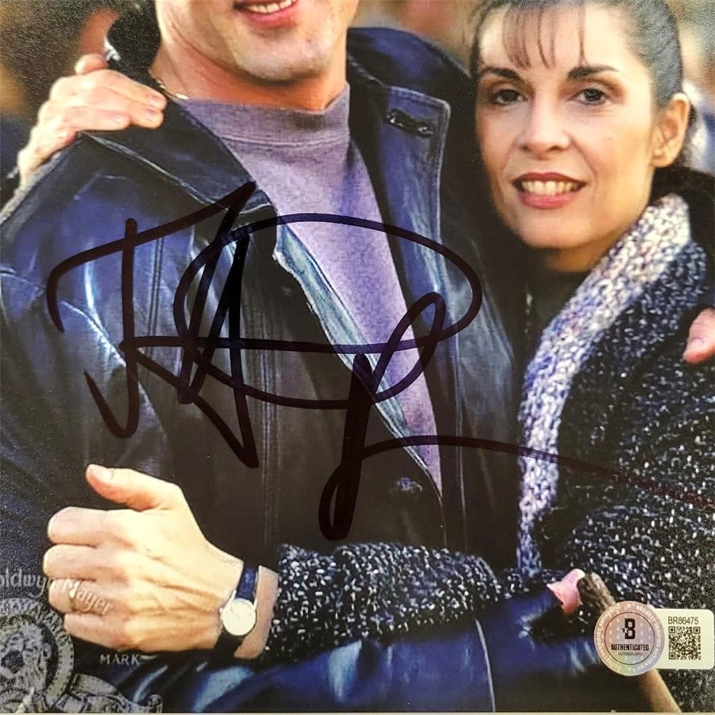 Talia Shire signed Rocky 8x10 photo Adrian Balboa autograph ~ Beckett BAS